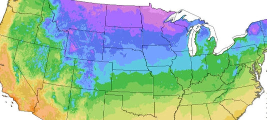 Hardiness Zone Map